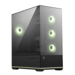 Корпус для ПК MSI MAG PANO 110R PZ , Global, 2xUSB 3.2 Gen 1, 1xUSB 3.2 Gen2 Type-C, 3x120mmARGB Reverse Blade Fan, 1