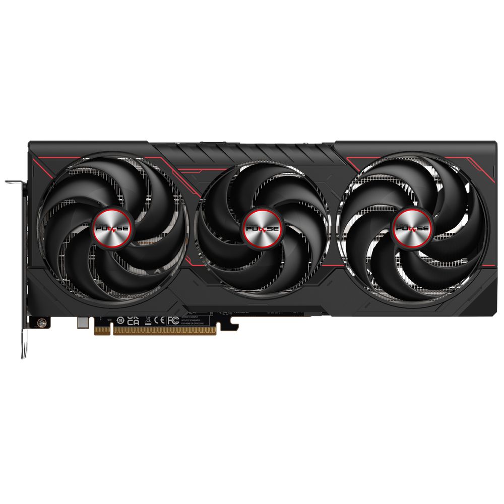 Видеокарта Sapphire RX9070XT PULSE 16GB GDDR6 256bit 2xDP 2xHDMI 3FAN RTL — изображение 3