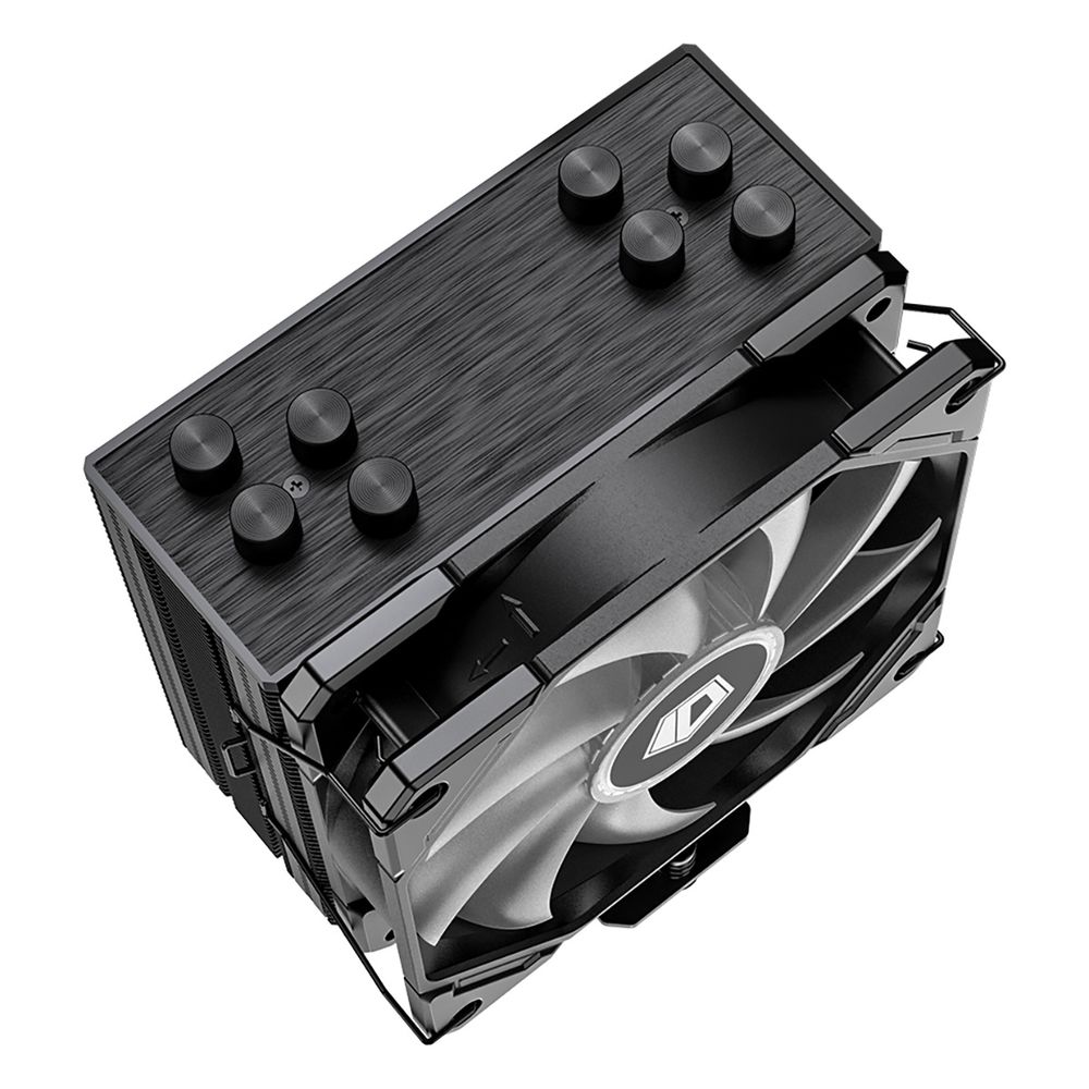 Кулер ID-COOLING SE-224-XTS LGA1700/1200/115X/AM5/AM4 (10шт/кор, TDP 220W, PWM, 4 тепл.трубки прямого контакта, FAN 120mm) RET — изображение 9