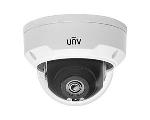 Видеокамера уличная IP UNIVIEW купольная антивандальная с фиксированным объективом