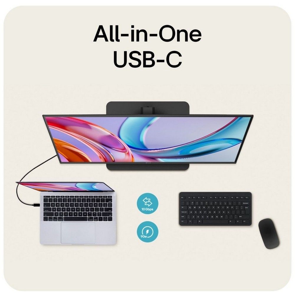 Монитор 31.5" LG 32U720A-B VA, 3840x2160, 60Hz, 5ms, 250сd/m, 3000:1, HDR10 | 2xHDMI(2.0), DP(1.4), Type-C(PD-90W), 2xUSB3.0 | HAS, Swivel, ExPSU, Speakers, Vesa 100, Black — изображение 15