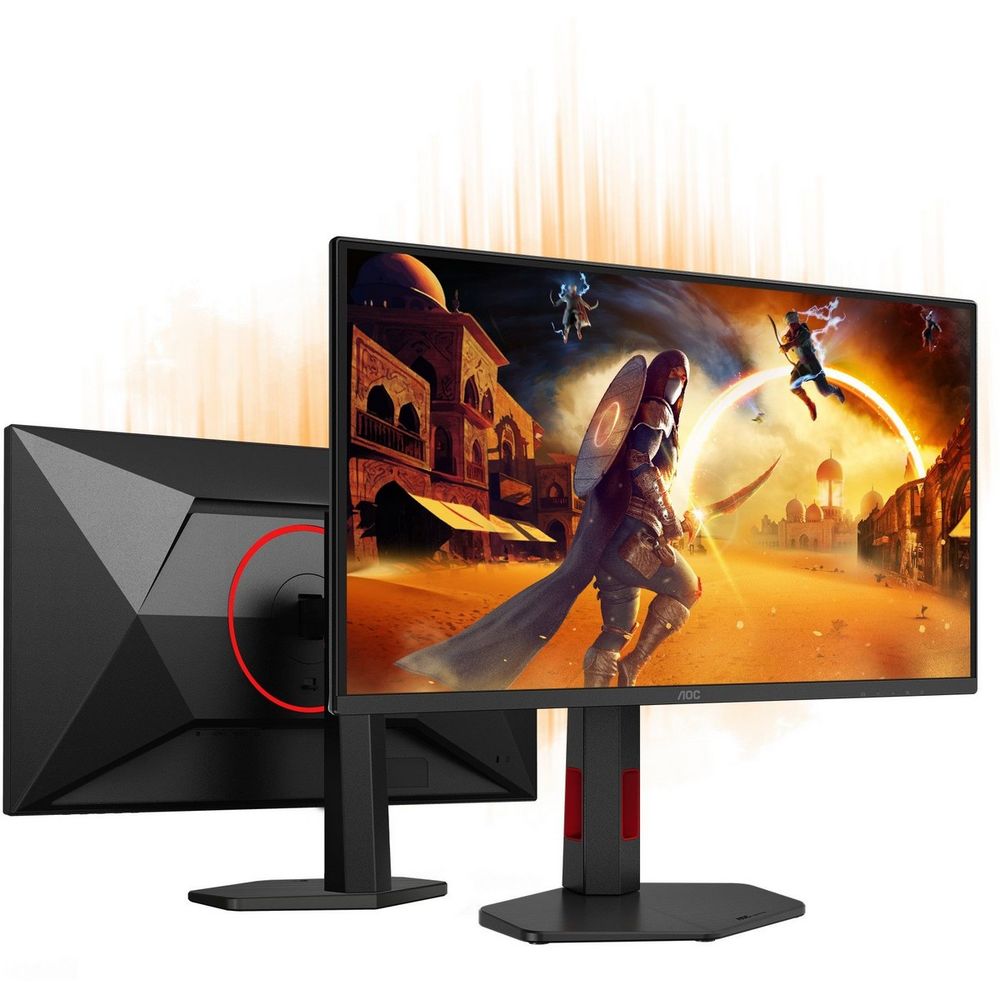Монитор 25" AOC Q25G4SR Black (IPS, 2560x1440, 300Hz, 0.3 ms, 178°/178°, 450 cd/m, 1000:1, +2xHDMI 2.1, +DisplayPort 1.4, +MM) — изображение 19