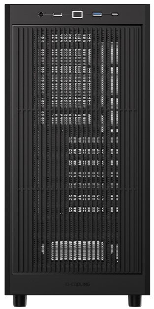 Корпус MIDITOWER WARE 510 ATX Micro-ATX Mini-ITX W/O PSU 2хUSB2.0+3.0+audio черный с окном ID-COOLING — изображение 3