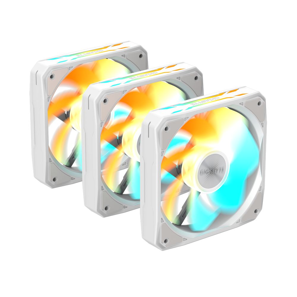 Вентилятор в корпус Gigabyte GBT EZRVSFAN1203 ICE 3X120mm ARGB FANs set. PWM, 3 Pin — изображение 4