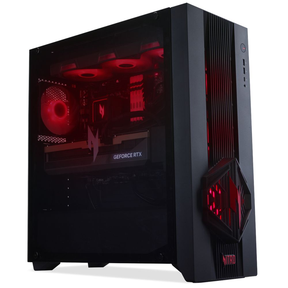Настольный ПК Acer Nitro 70 N70X3D-100 AMD Ryzen 9 9950X3D/32Gb/SSD1Tb/RTX5080 16Gb/PSU 1200W/NoOS/Black (DG.E5ACD.006) — изображение 9