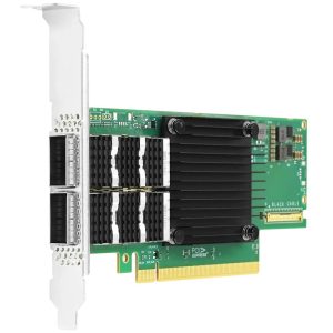 Сетевой адаптер LR-Link LRES1160PF-2QSFP56 PCIe4.0 x16 Dual Port 200G NIC Card
