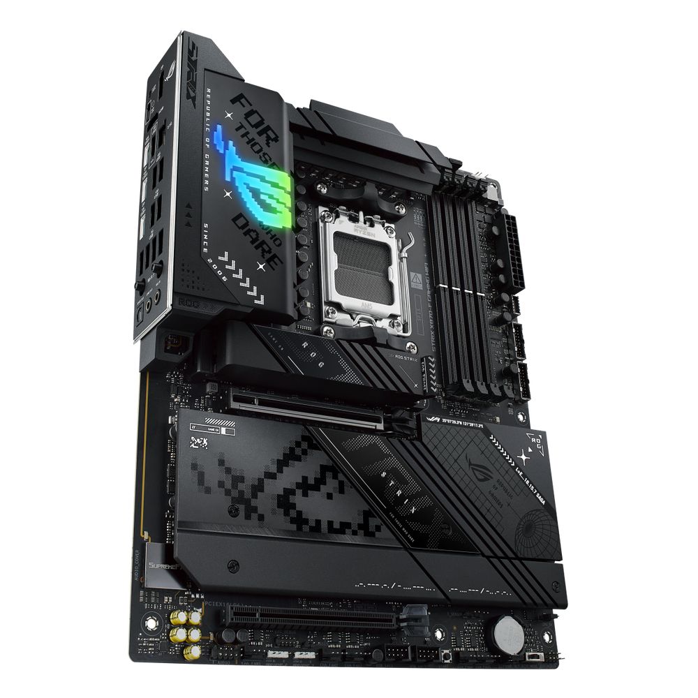 Материнская плата ASUS ROG STRIX X870-F GAMING WIFI AM5 ATX 4xDDR5 2xPCIEx16 4xM.2 3xUSB-C DP HDMI 2.5GLAN Wi-Fi 7 — изображение 4