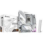 Материнская плата Gigabyte X870M AORUS ELITE WIFI7 ICE X870, AM5, 4*DDR5, 2*PCIEx16, 2*M.2, 1*TypeC, 2*USB3.2Gen2, 6*USB3.2Gen1, 8*USB2.0, 2*SATA3.0, 2.5G, 2*TypeC(DP), HDMI, M-ATX, RTL