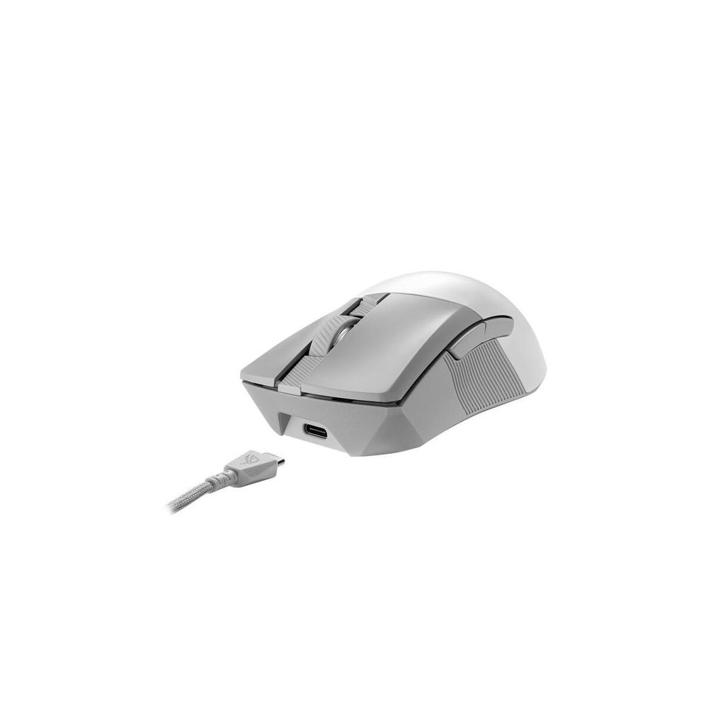 Мышь ASUS P711 ROG GIII WL AIMPOINT WHT 79g 36,000DPI Bluetooth 5.1 2.4GHz 6buttons — изображение 4