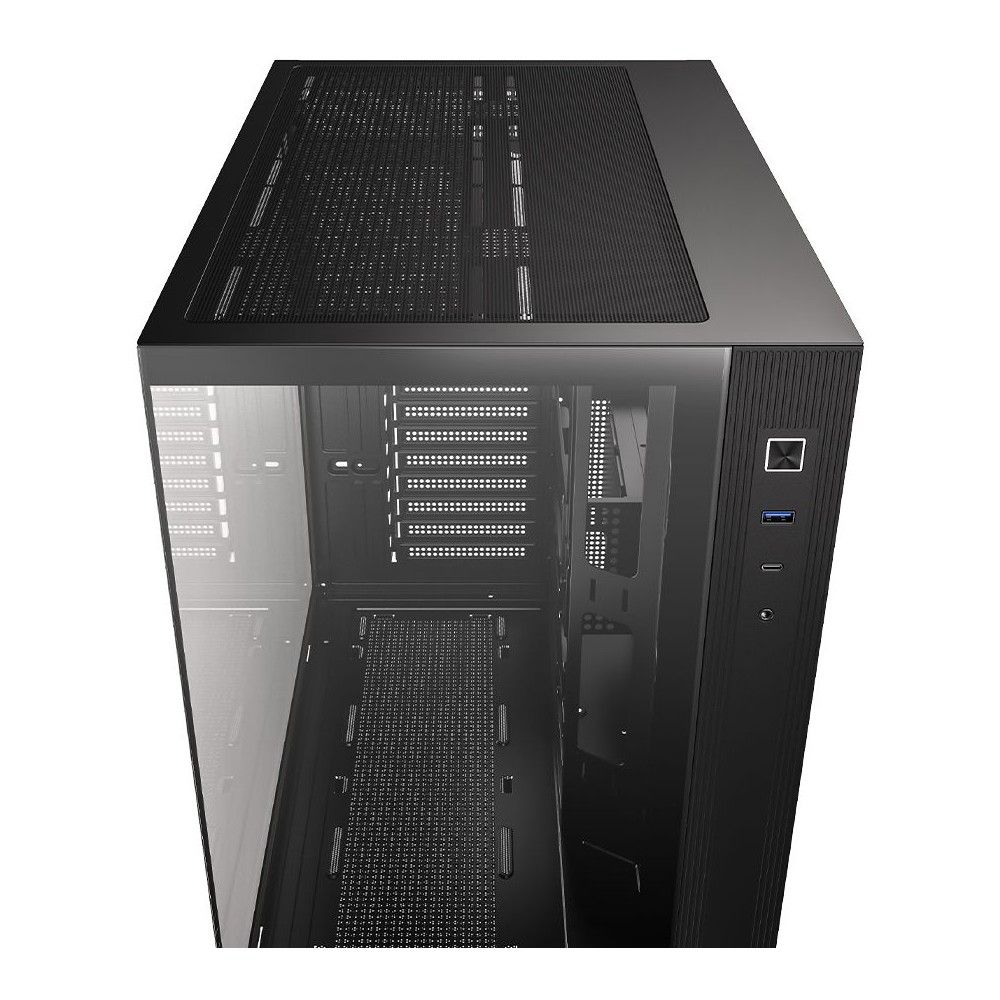 Корпус Case ID-Cooling VIEW 510 Black ATX/ win TG/ no fan/ Gen2 Type C/ CPU 162mm/ GPU 407mm/ no PSU — изображение 6