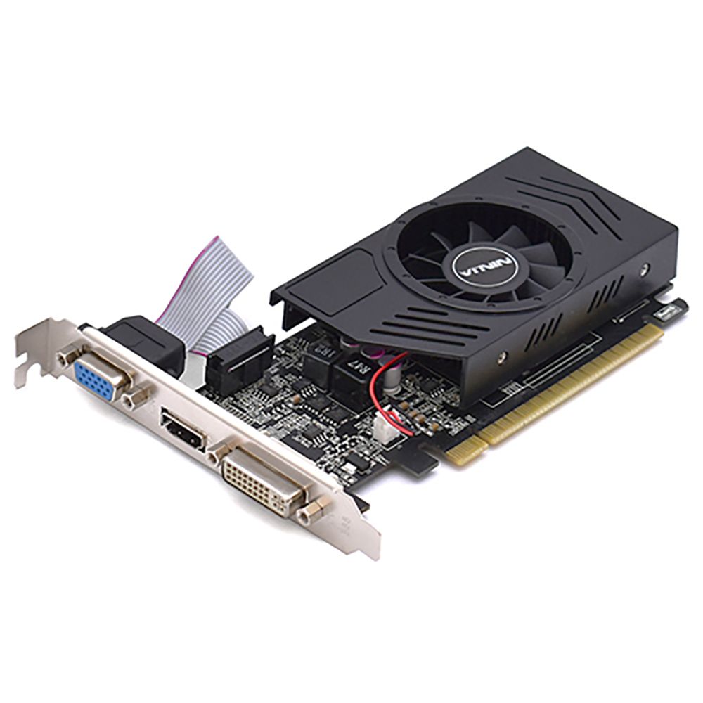 Видеокарта Ninja (Sinotex) GT730 2GB DDR3 128bit VGA DVI HDMI 1FAN LP RTL {50} (615085) — изображение 2