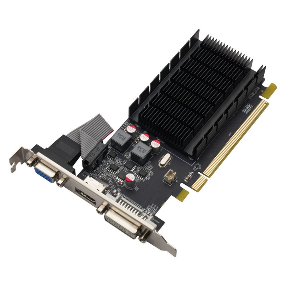 Видеокарта Afox R5 220 2GB DDR3 64bit VGA DVI HDMI LP PASSIVE RTL — изображение 4