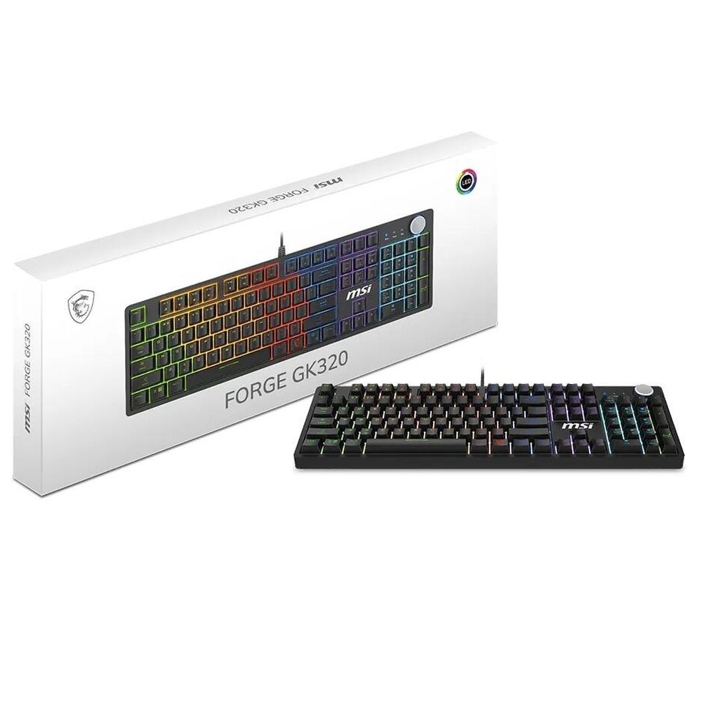 Клавиатура MSI FORGE GK320 RED — изображение 5
