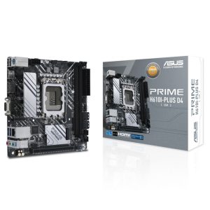 Материнская плата ASUS PRIME H610I-PLUS D4-CSM LGA1700 mini-ITX 2xDDR4 PCIEx16 M.2 DP HDMI VGA GLAN (90MB1B20-M0EAYC) (755753)