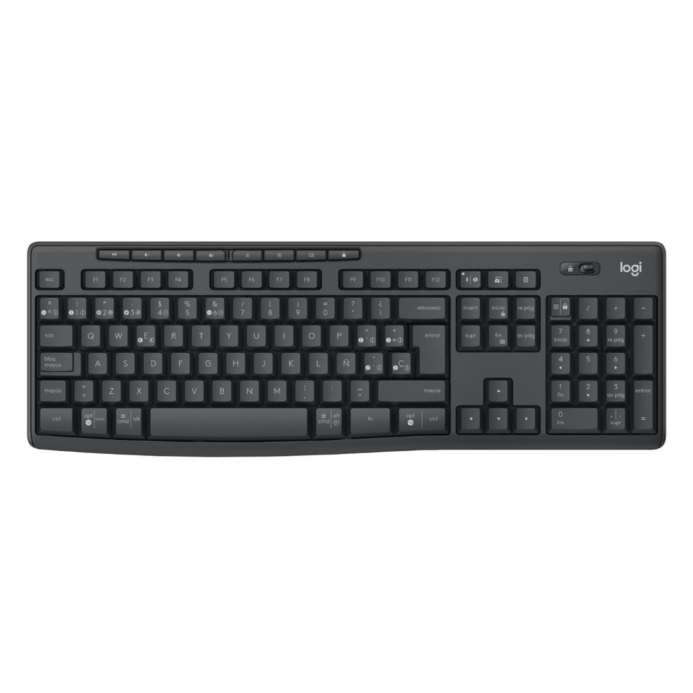Комплект беспроводной клавиатура + мышь Logitech MK370 черный 920-012082 — изображение 4