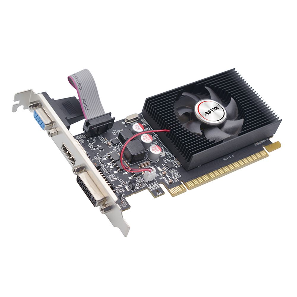 Видеокарта Afox GT420 1GB GDDR3 128bit VGA DVI HDMI 1FAN LP RTL — изображение 3