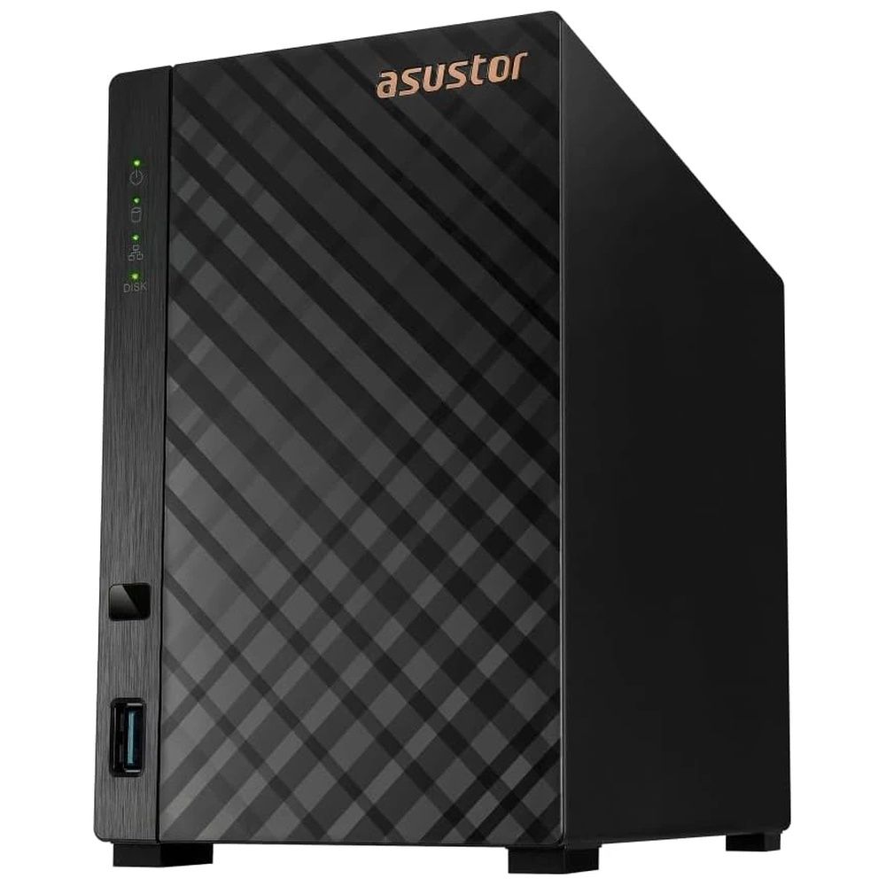 Платформа СХД ASUSTOR AS1202T 2 Bay 1x2.5GLAN 1GB DDR4 3xUSB — изображение 2