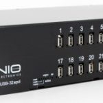 Концентратор сетевой USB, 32*USB 2.0, 2*10/100/1000 Base-T, 2 БП