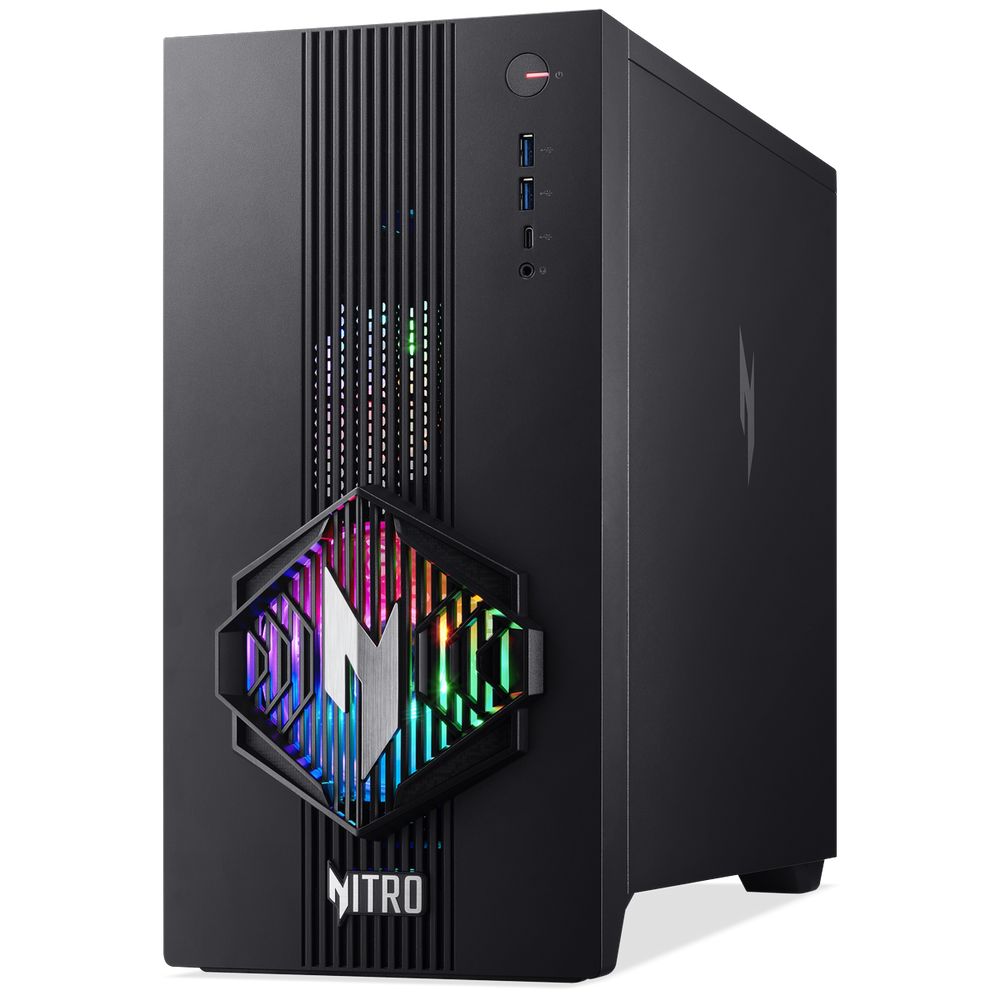 Настольный ПК Acer Nitro 30 N30-100 Intel Core Ultra 7 265F/32Gb/SSD1Tb/RTX5070 12Gb/PSU 850W/NoOS/Black (DG.E5GCD.00L) — изображение 3