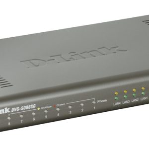 Шлюз SIP VoIP 8хFXS, 4xLAN 10/100, 1xWAN 10/100, роутер