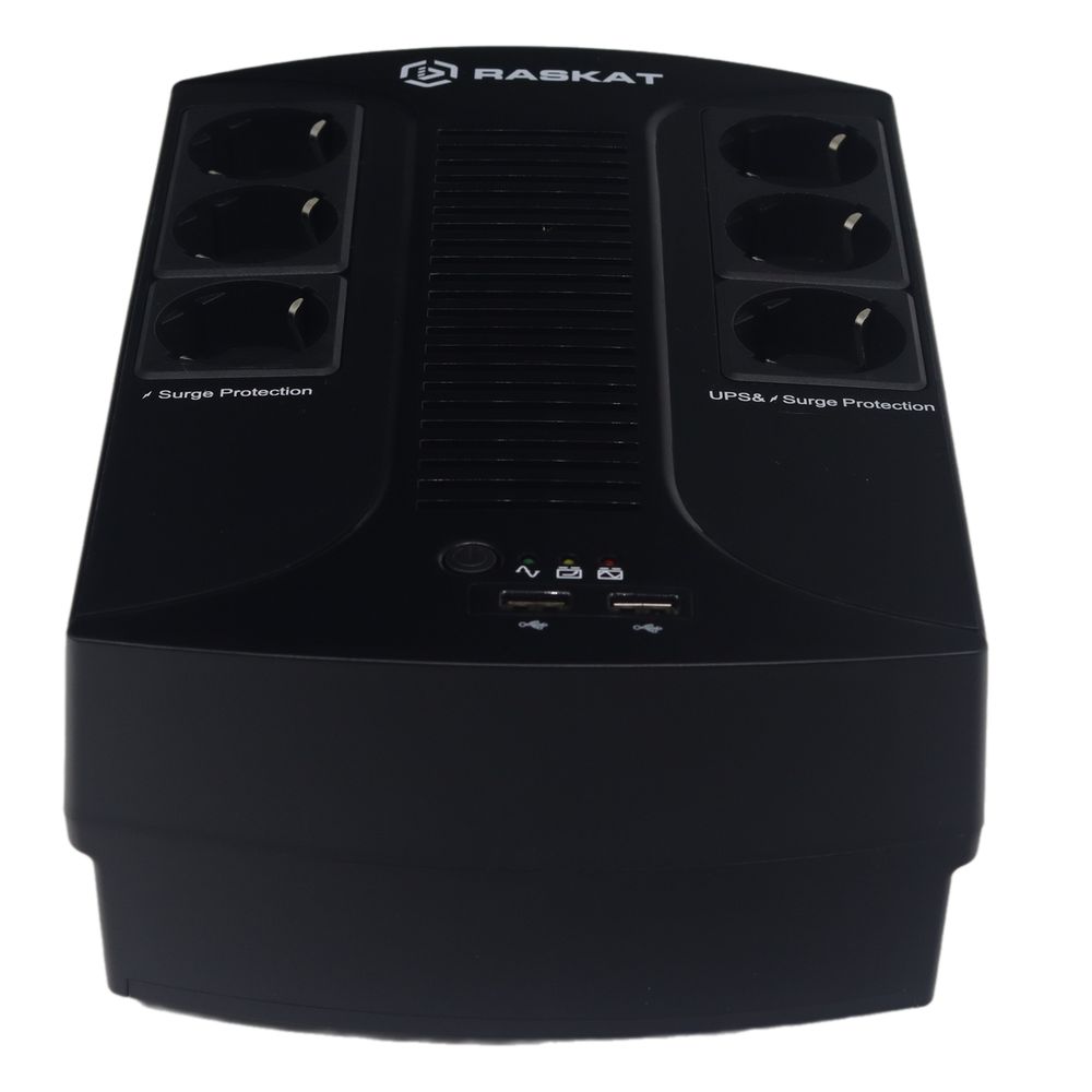 Источник бесперебойного питания ИБП Raskat VS-850VA 850VA, 510Вт, 6хCEE 7