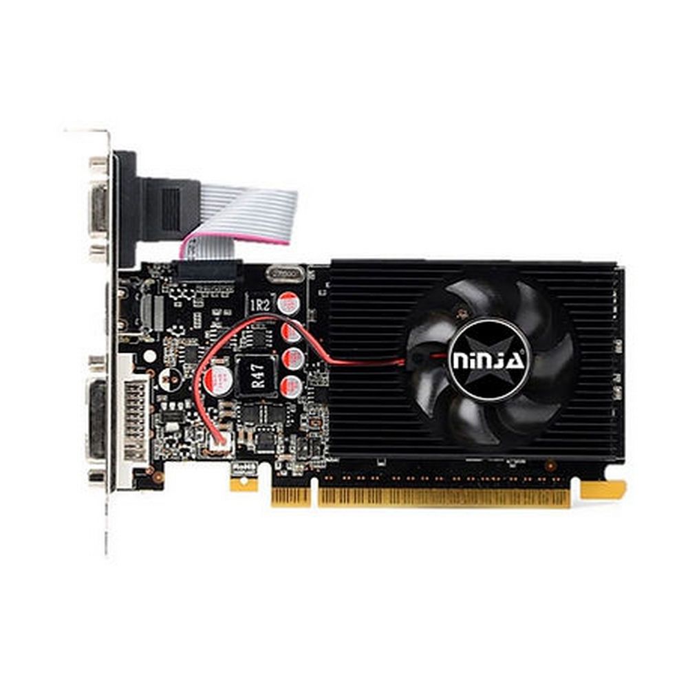 Видеокарта Ninja (Sinotex) GT730 1GB DDR3 128bit VGA DVI HDMI 1FAN LP RTL {50} — изображение 2