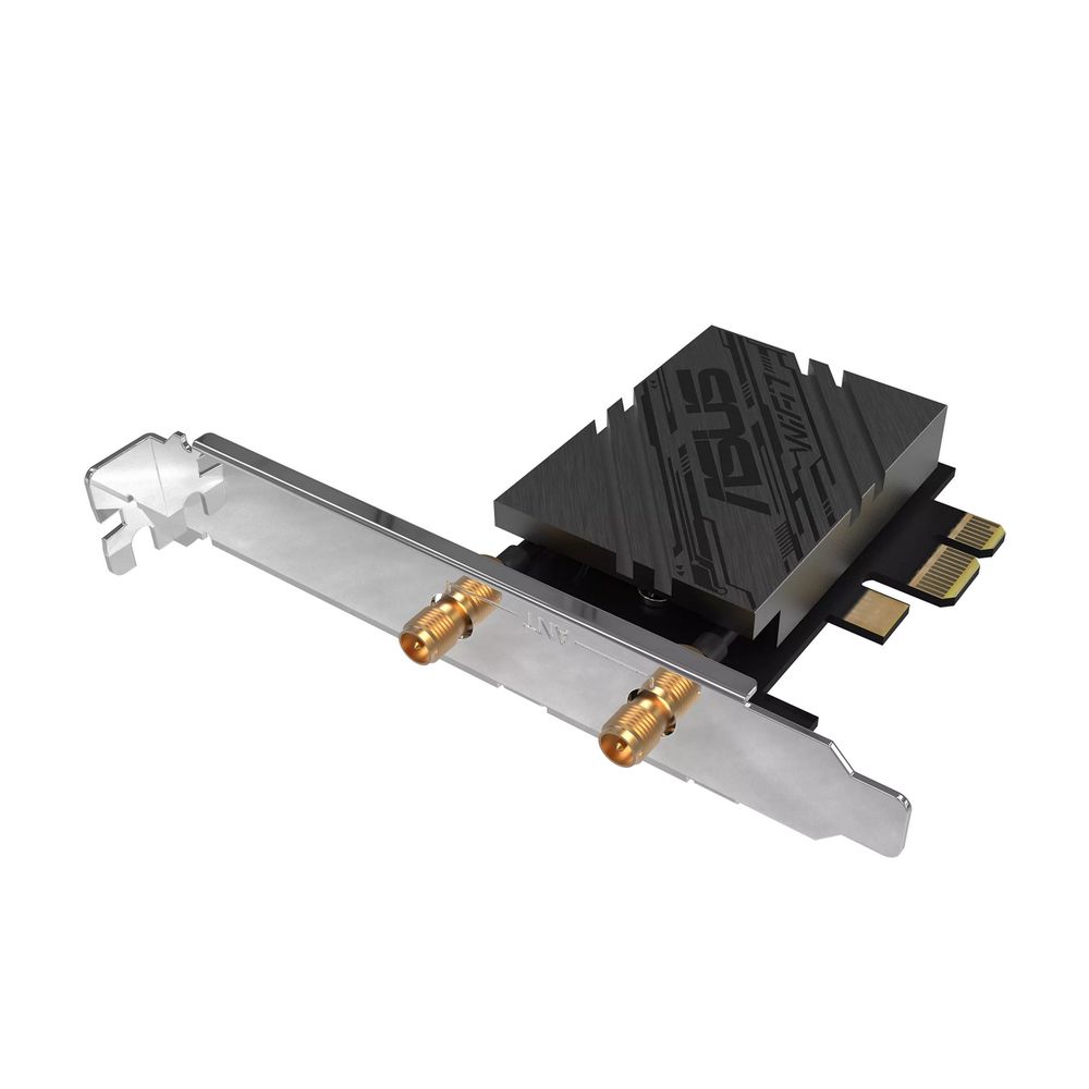 Сетевой адаптер ASUS PCE-BE92BT WiFi 7 Bluetooth 5.4 5764+2882+688Mbps 6GHz/5GHz/2.4GHz — изображение 2