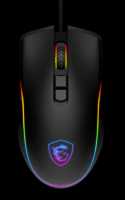 Мышь проводная FORGE GM300 черная MSI