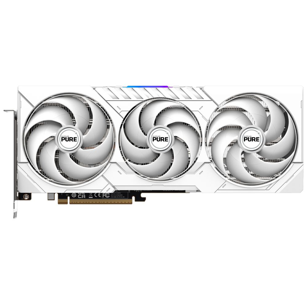 Видеокарта Sapphire RX9070XT PURE OC 16GB GDDR6 256bit 2xDP 2xHDMI 3FAN RTL — изображение 3