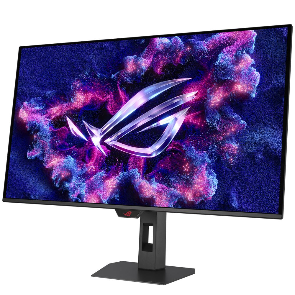 Монитор 31.5" ASUS XG32UCDS QD-OLED, 3840x2160, 165Hz, 0,03ms, 1000сd/m, 1500000:1, HDR10 | 2xHDMI(2.1), DP(1.4), Type-C(PD-15W) | HAS, Swivel, ExPSU, Vesa 100, Black — изображение 4