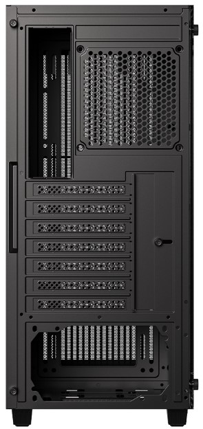 Корпус MIDITOWER WARE 310 ATX Micro-ATX Mini-ITX W/O PSU 2хUSB2.0+3.0+audio черный с окном ID-COOLING — изображение 7
