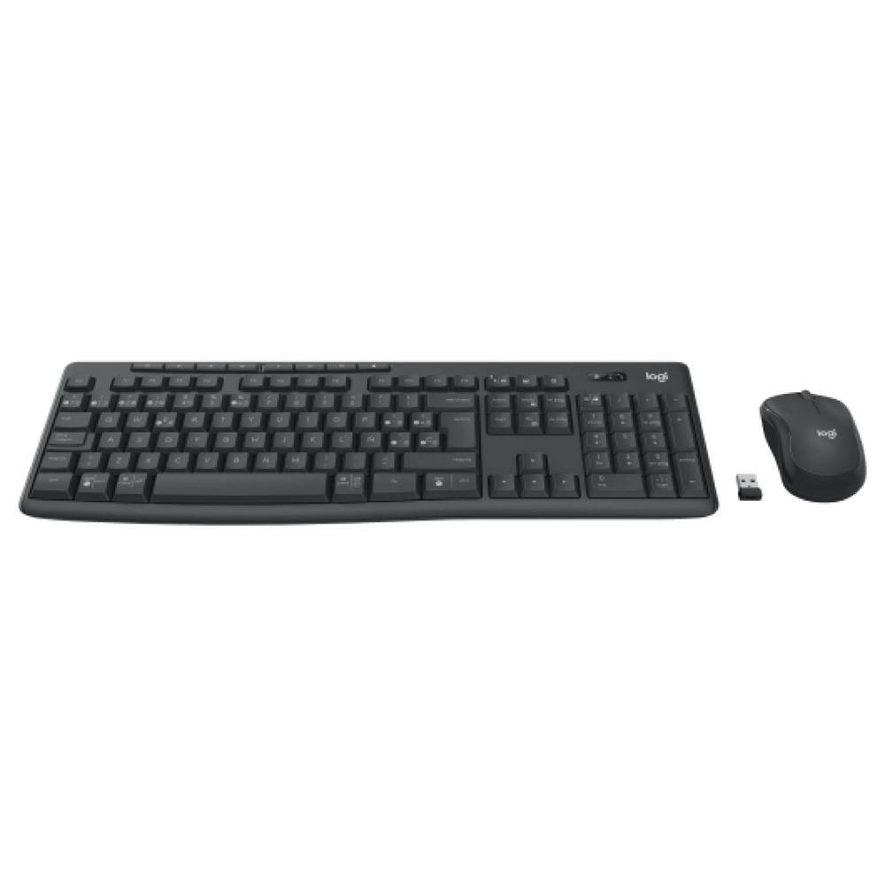 Комплект беспроводной клавиатура + мышь Logitech MK370 черный 920-012082 — изображение 2