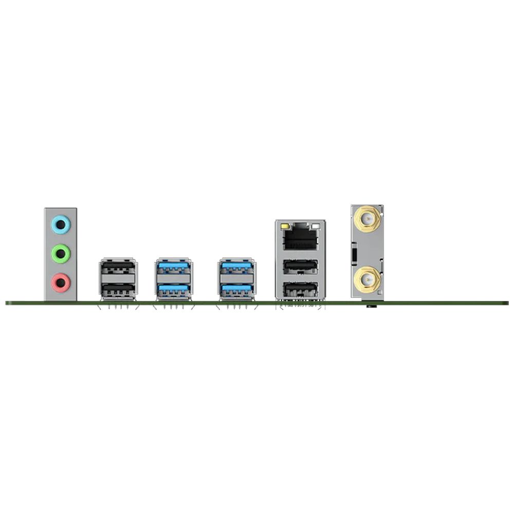 Материнская плата Maxsun MS-MoDT 205H D4 WIFI 205H, SoC, 2xDDR4, 1*PCIEx16, 1*PCIEx4, 1*PCIEx1, 4*M.2, 6*USB3.2Gen1, 6*USB2.0, 2*SATA3.0, 1G, M-ATX, OEM — изображение 5