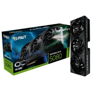 Видеокарта Palit RTX5080 INFINITY 3 OC 16GB GDDR7 256bit 3xDP HDMI 3FAN RTL