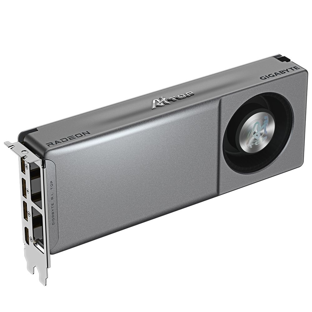 Видеокарта Gigabyte AI PRO R9700 AI TOP 32GB GDDR6 256bit 3xDP HDMI BLOWER RTL — изображение 7