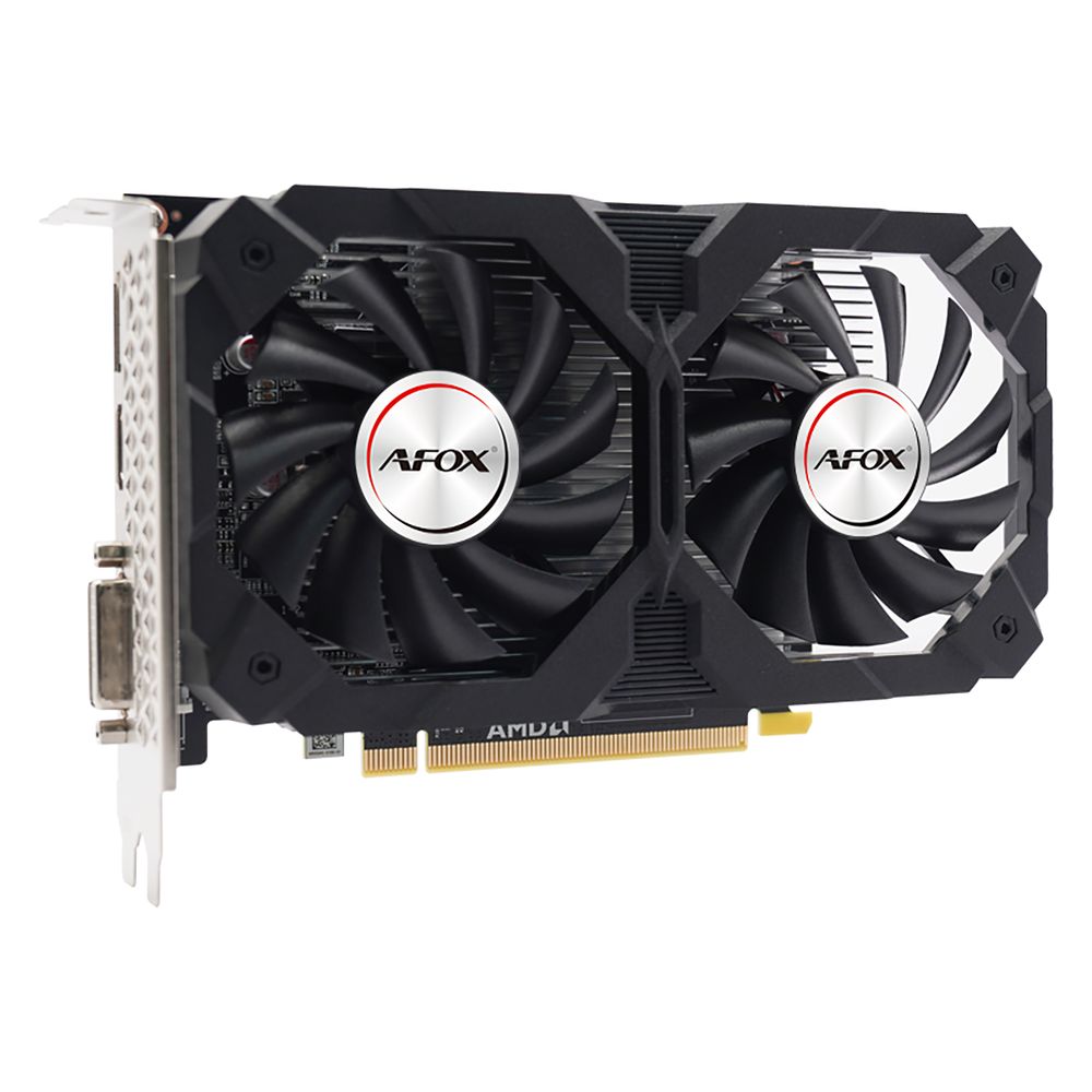 Видеокарта Afox RX550 2GB GDDR5 128bit DVI DP HDMI 2FAN RTL — изображение 4