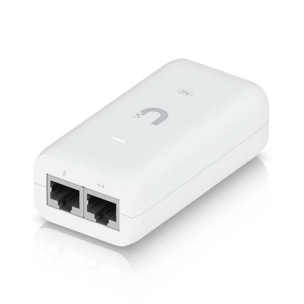 Блок питания для сетевого устройства Ubiquiti U-POE PoE Adapter (15W) мощностью до 15 Вт — изображение 3
