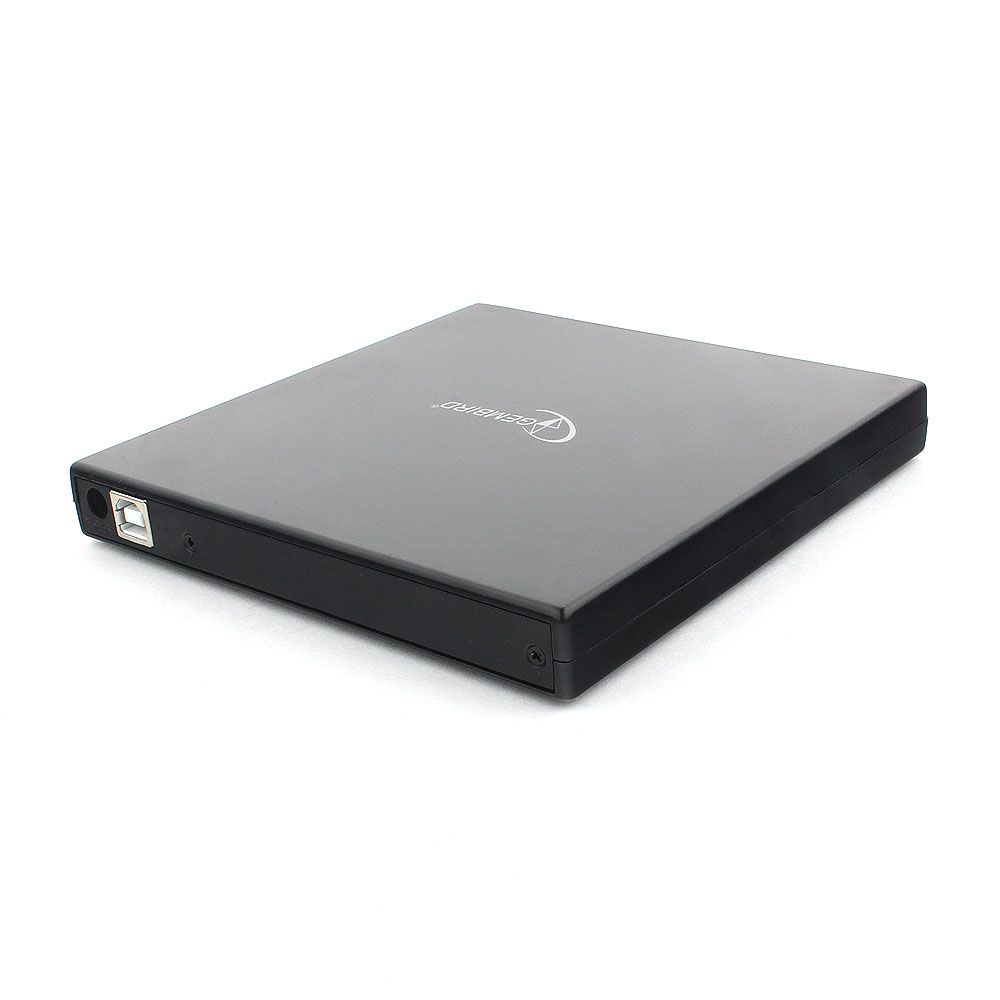 DVD±RW привод Gembird Внешний DVD-USB-02 USB 2.0 пластик, черный (099240) — изображение 4