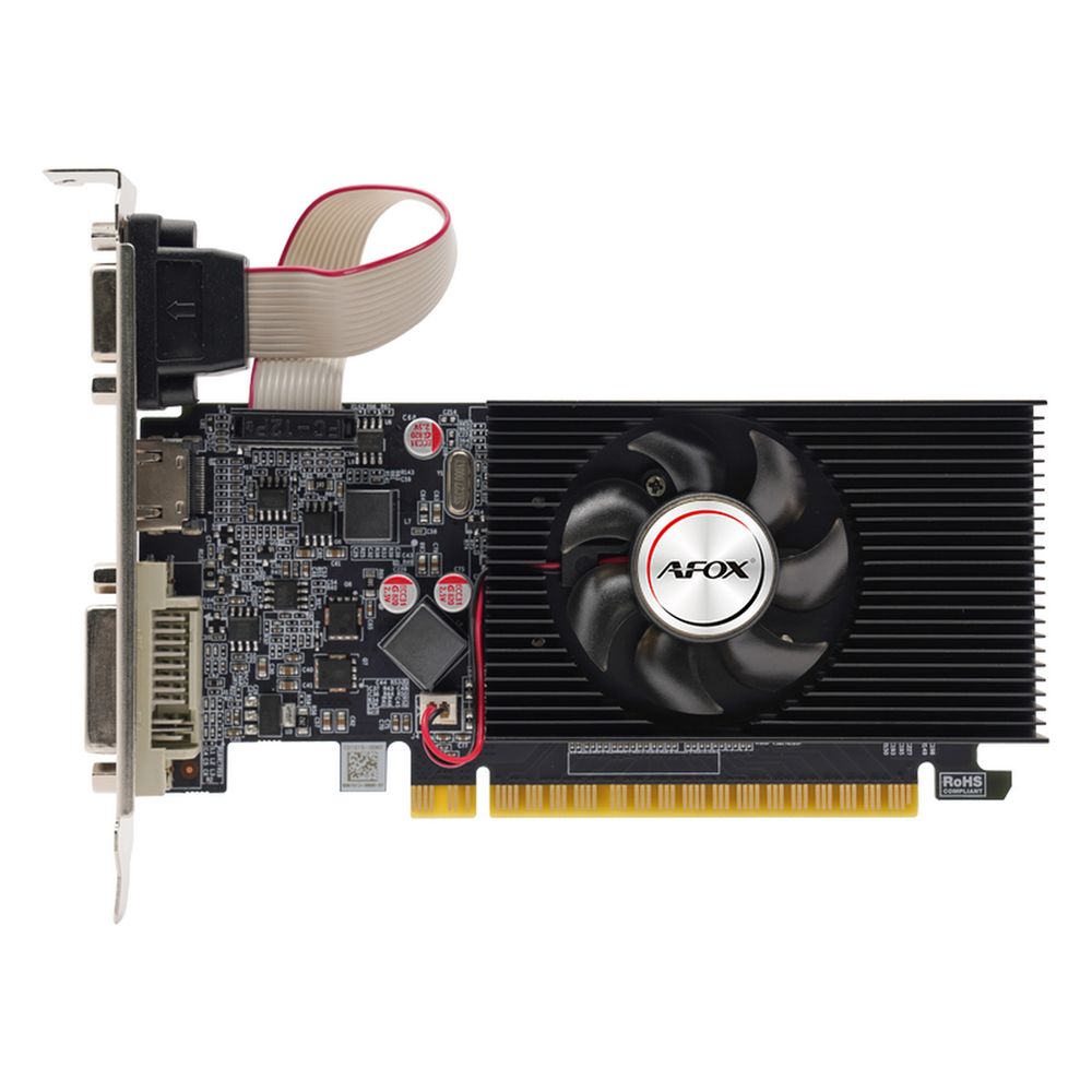 Видеокарта Afox GT610 1GB DDR3 64bit VGA DVI HDMI 1FAN LP RTL — изображение 2