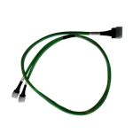 Кабель Amphenol RSL38-2006 Cable, U.2 Enabler, HDmSAS 8x (2x SFF8643) to 2x Slimline x4 (2x SFF8654), 1m, Used with systems that use the Slimline connector on the NVMe-backplane OEM
