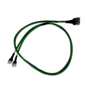 Кабель Amphenol RSL38-2006 Cable, U.2 Enabler, HDmSAS 8x (2x SFF8643) to 2x Slimline x4 (2x SFF8654), 1m, Used with systems that use the Slimline connector on the NVMe-backplane OEM