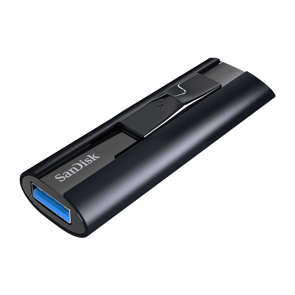 USB накопитель SanDisk Extreme PRO, USB 3.2 Solid State Flash Drive 128GB — изображение 2