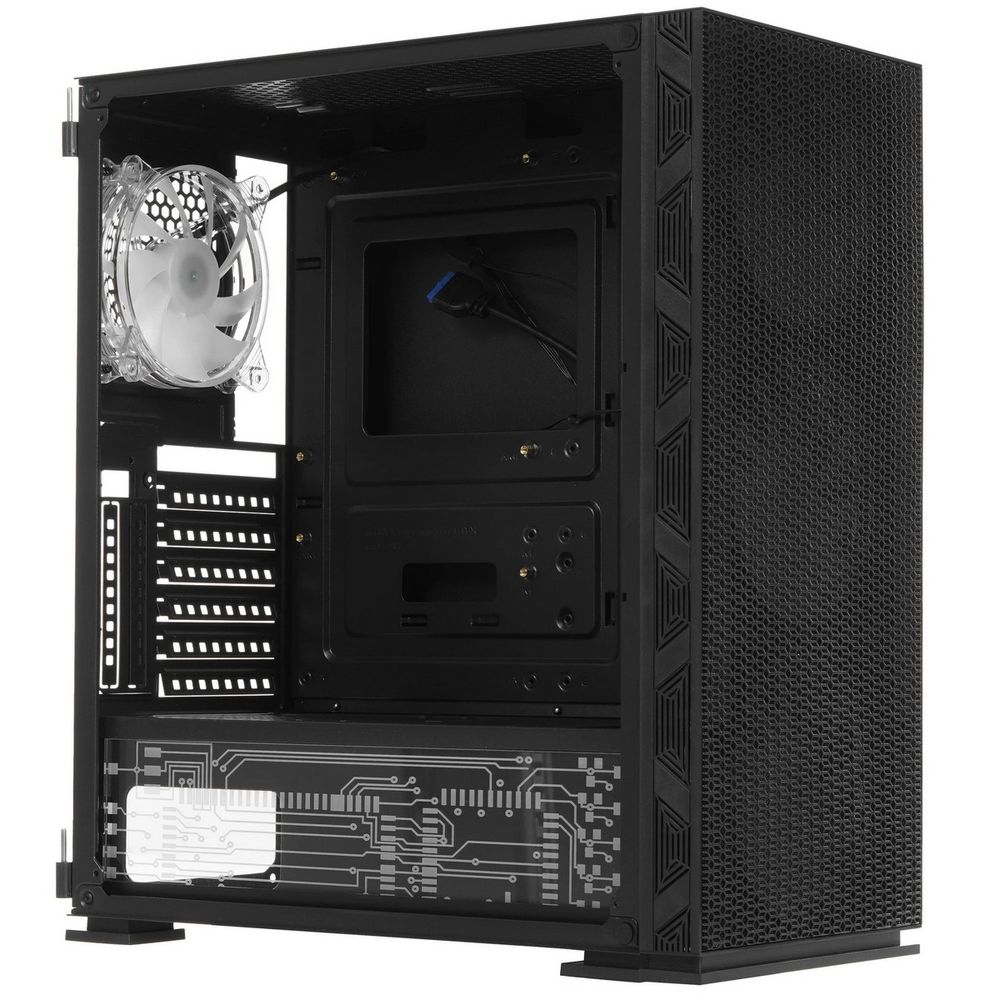 Корпус SOEYI «AX8-B20 SOEYI ATX case with black coating front panel with flat bigger mesh, without» — изображение 13