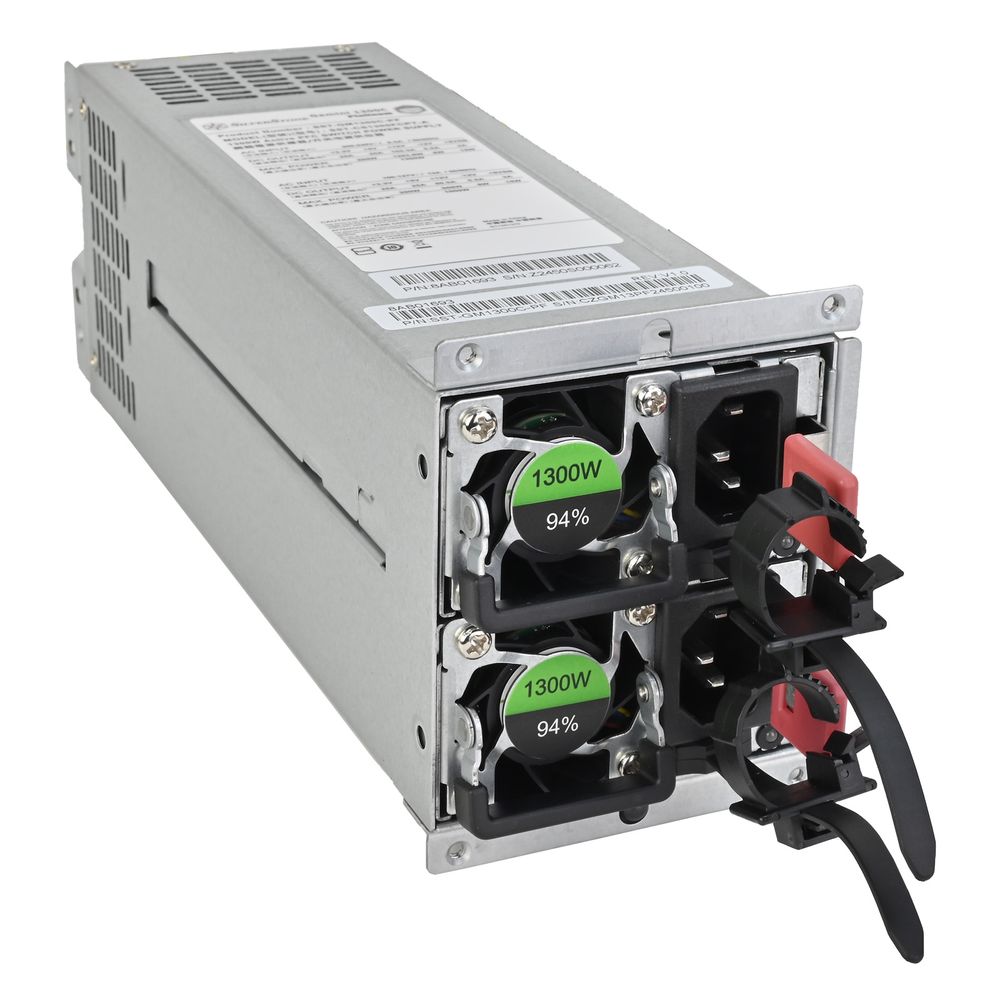 Блок питания серверный Silverstone ST-GM1300C-PF 2U CRPS Titanium 1300W+1300W, HS, PMBus 1.2, 82mm (W) x 102mm (H) x 239mm (D) — изображение 9