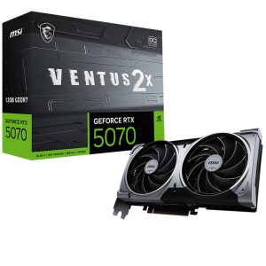Видеокарта MSI Bad Pack RTX5070 VENTUS 2X OC 12GB GDDR7 192bit 3xDP HDMI 2FAN RTL bp