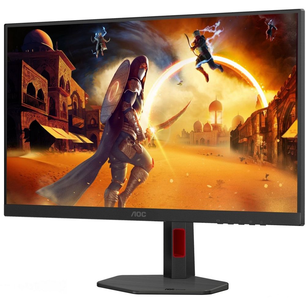 Монитор 27" AOC 27G4ZR Black (Fast IPS, 1920x1080, 240Hz, 0.3 ms, 178°/178°, 300 cd/m, 1000:1, +2xHDMI 2.0, +DisplayPort 1.4) — изображение 2