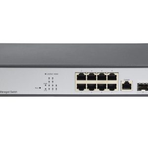 Управляемый L2-коммутатор 8x1000Base-T, 2x1000Base-X SFP