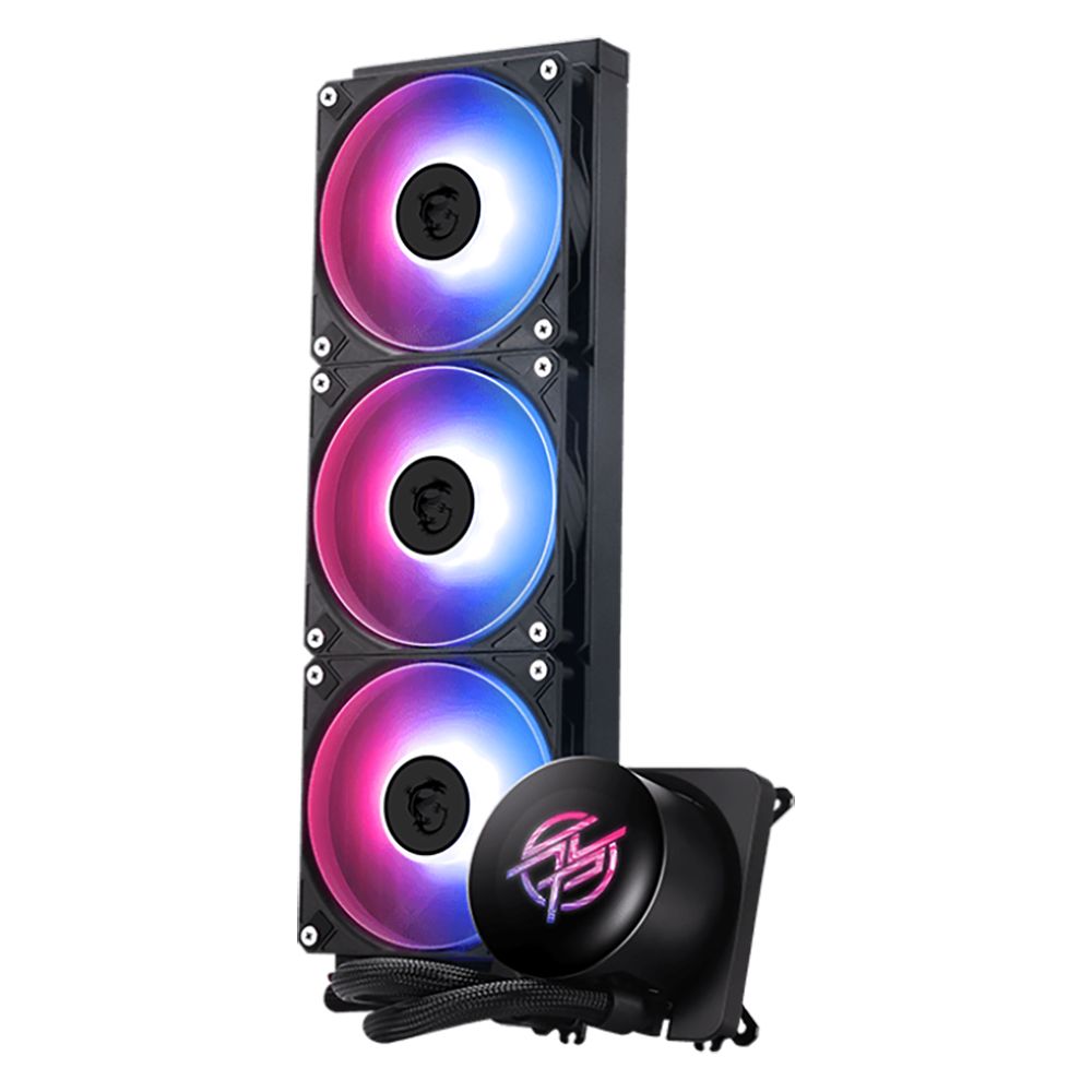 Жидкостная система охлаждения MSI MPG CORELIQUID P13 360 , 3X120MM FAN, IPS LCD, LGA1700/1851, AM5 — изображение 4