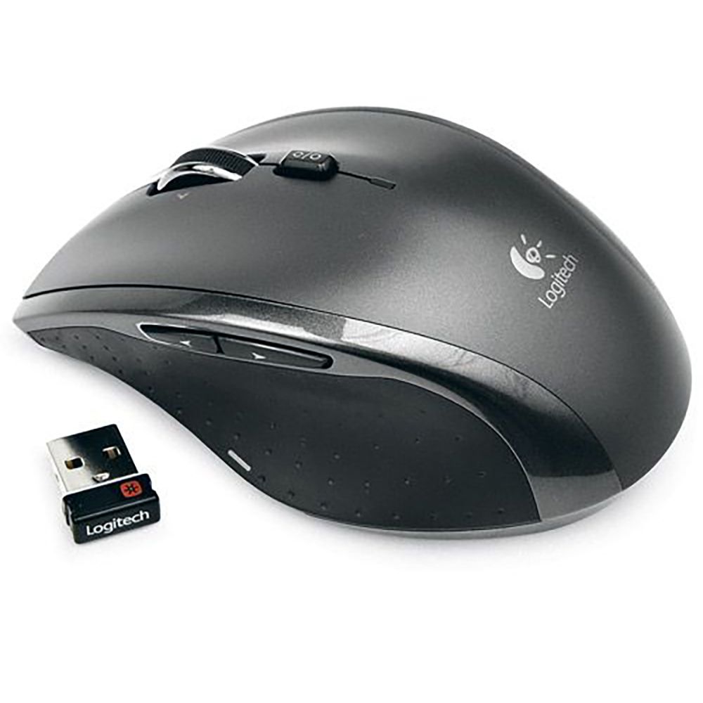 Мышь беспроводная Logitech M705 Marathon Mouse черная, оптическая, 1000dpi, 2.4GHz, USB-ресивер (Logitech Unifying®), 5 кнопок, под правую руку — изображение 3