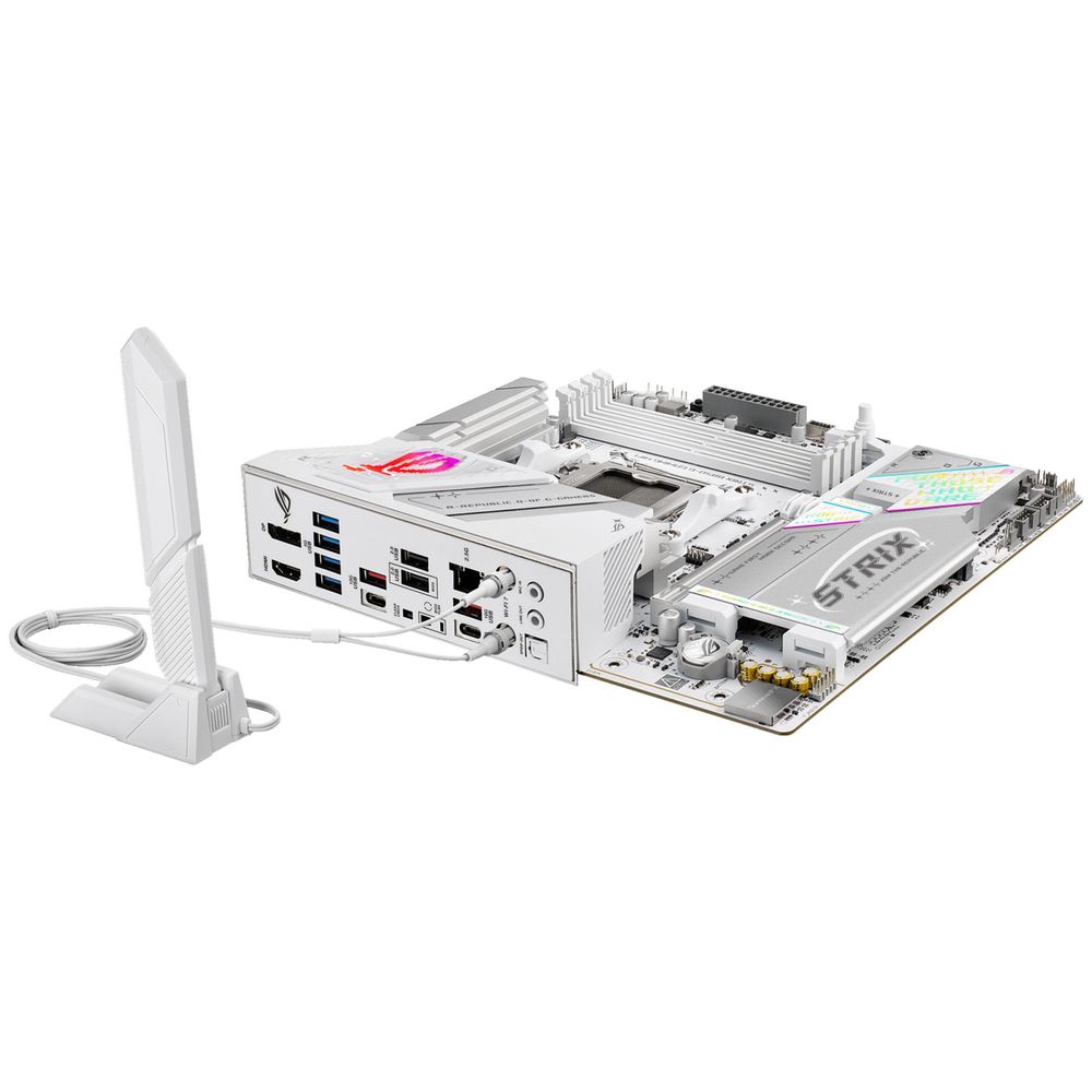 Материнская плата ASUS ROG STRIX B850-G GAMING WIFI AM5 micro-ATX 4xDDR5 PCIEx16 4xM.2 2xUSB-C DP HDMI 2.5GLAN Wi-Fi 7 — изображение 11